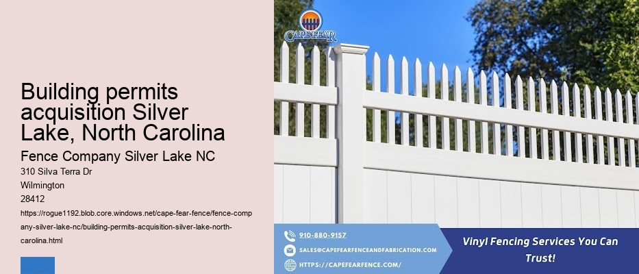 Building permits acquisition Silver Lake, North Carolina